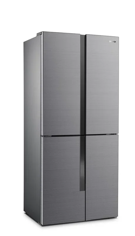 Gorenje NRM8182MX nevera puerta lado a lado Independiente 427 L E Acero inoxidable
