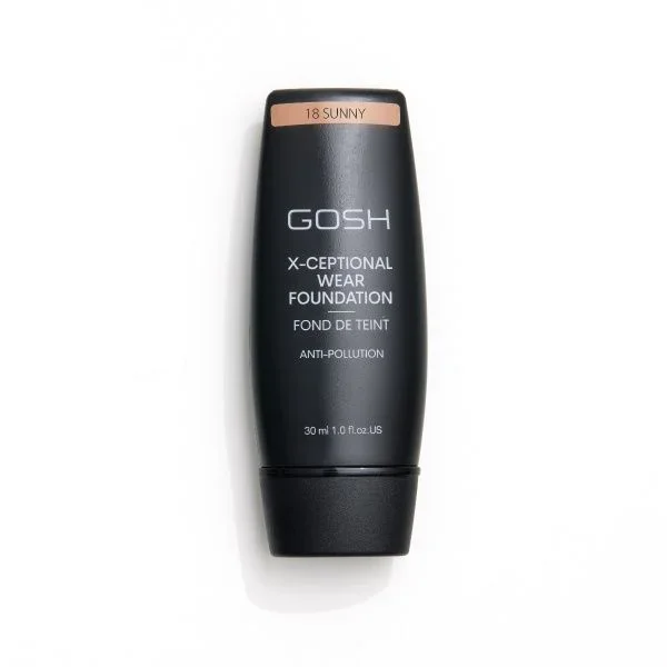 Gosh X-Ceptional Wear Foundation Long Lasting Makeup #18-Sunny 50 ml