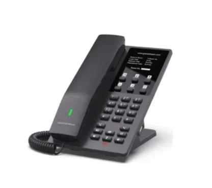 Grandstream ghp621 telé fono sip para hospitality negro, 2 cuentas sip/lineas altavoz hd en cada auricular 10 teclas de marcaci
