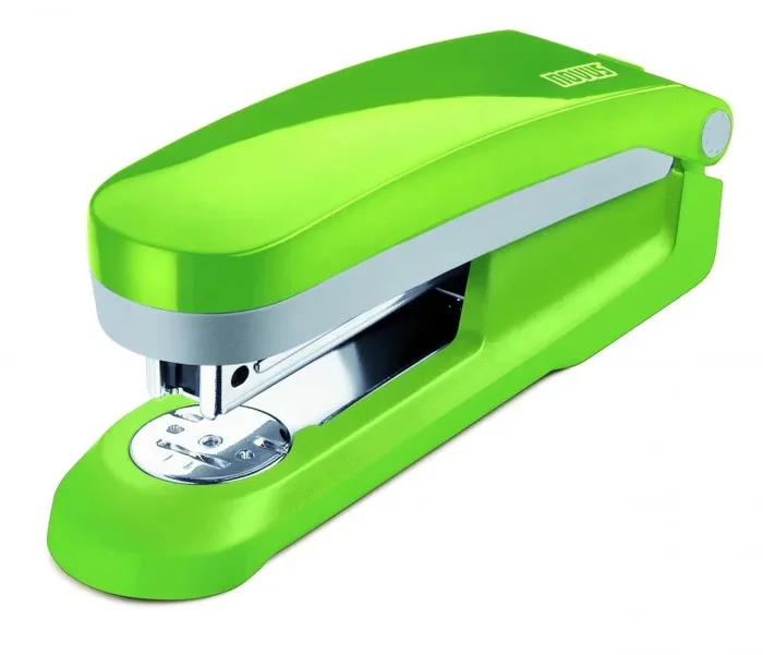 Grapadora de escritorio Evolution E 25 Fresh, capacidad 25 hojas, color verde