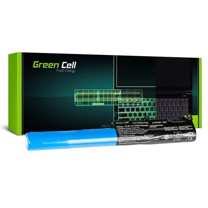 Green Cell Batería Asus A31N1601 A31LP4Q para Asus R541 R541N R541NA R541NC R541S R541SA R541SC R541U R541UA R541UJ Vivobook Max F541 F541N F541NA F541NC F541U X541 X541N X541S X541SA X541U X541UA