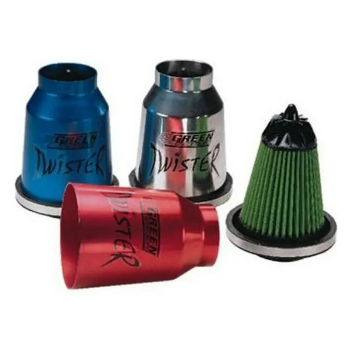 Green TW75A Twister Standard Filtro Universal, Color Aluminio