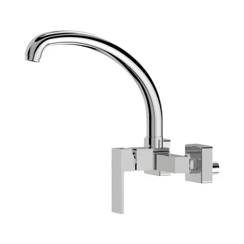 Grifo monomando de cocina caño alto empotrado serie getaria
