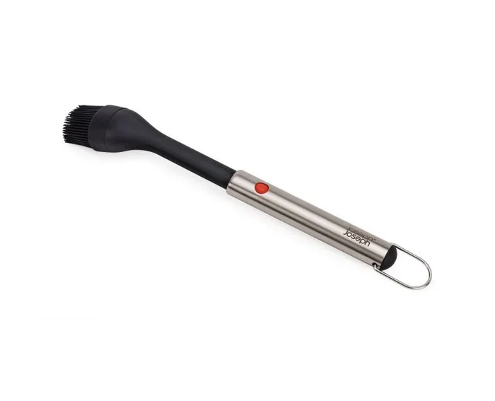 GrillOut™ Joseph Joseph, pincel de silicona para BBQ con mango extensible, cerdas resistentes al calor, ideal para aplicar salsas y marinadas, diseño práctico, color negro