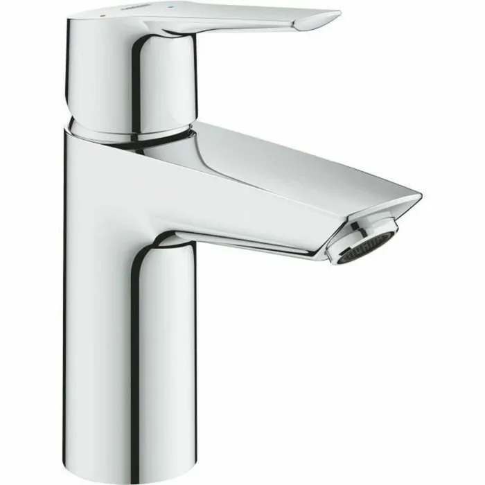 Grohe Start QuickFix- Grifo de lavabo monomando S (vaciador push-open, menor consumo de agua, instalación rápida, altura 165mm), cromo, 23551002