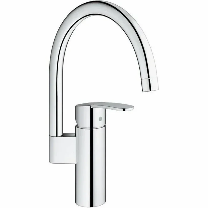 GROHE Wave Cosmopolitan, Grifo de cocina (caño alto en C, menor consumo de agua), cromo, 32449001