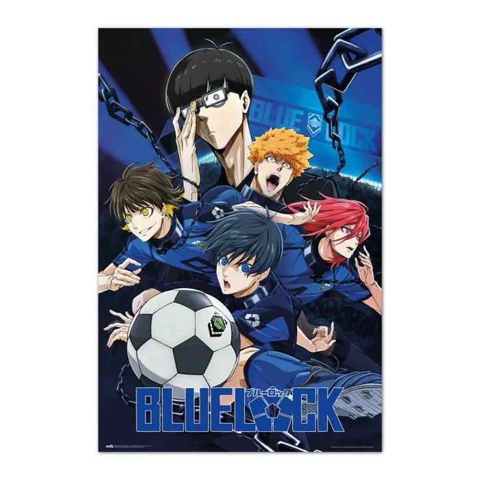 Grupo Erik Blue Lock – Póster de The Best Striker (91 x 61,5 cm), diseño de The Best Striker