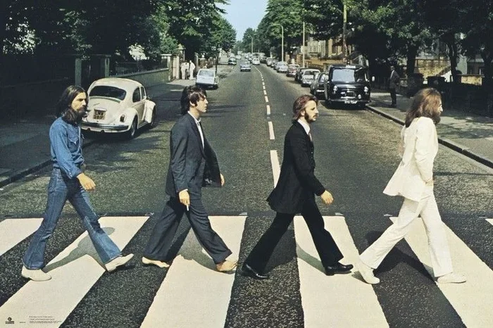 Grupo Erik Poster The Beatles Abbey Road – Laminas decorativas 61×91,5cm a todo color | Posters para pared ideal decoración habitación