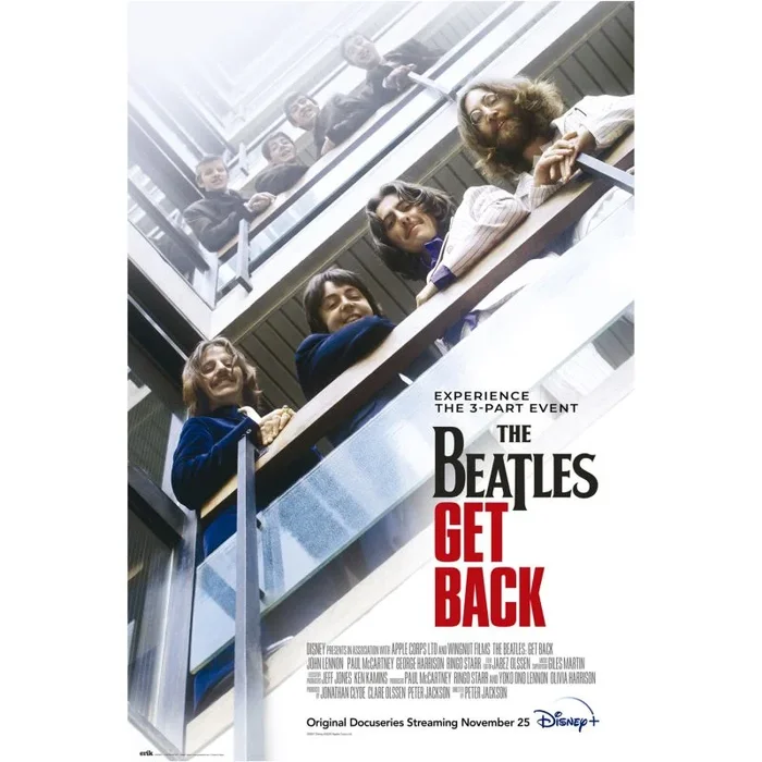 Grupo Erik Póster The Beatles get back – Lamina decorativa/Póster Producto con licencia oficial