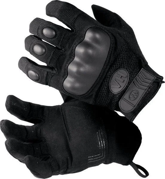 Guante Táctico de Piel Sintética color negro Vega Holster OG21