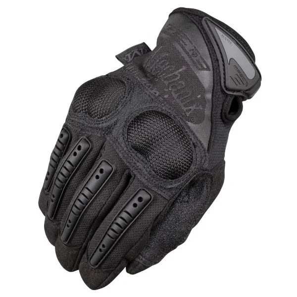 Guante Táctico M-pact 3 Mechanix Wear, Color Negro, Aporta Máxima Protección, Tallas S, M, L, Xl