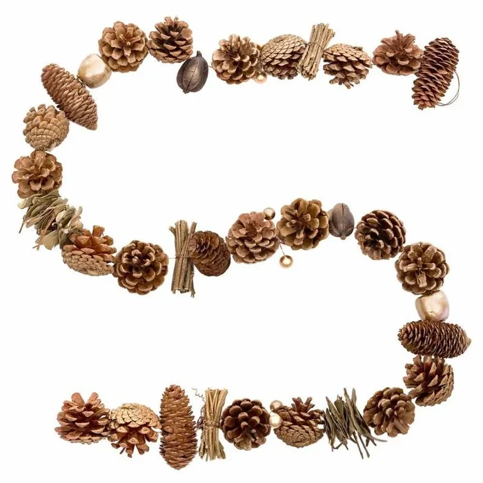 Guirnalda de Navidad Foam Piñas 150 x 5 x 5 cm – Marca: BigBuy Home – EAN: 8445147231917