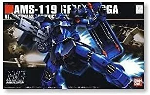 Gundam – HGUC 1/144 AMS-119 Geara Doga (Rezin Schneider) – Kit de Modelo