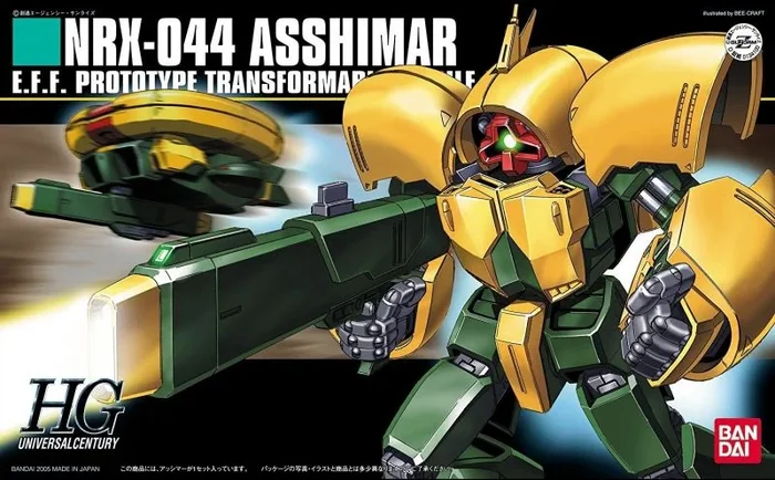 Gundam – HGUC 1/144 MS NRX-044 Asshimar – Kit de Modelo