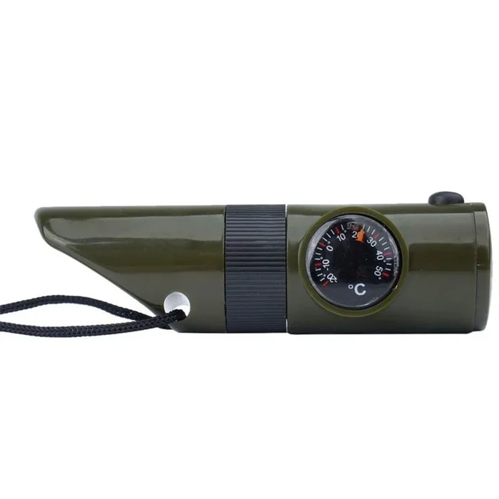 Gwizdek survivalowy mil-tec 6w1 – zielony 16328401