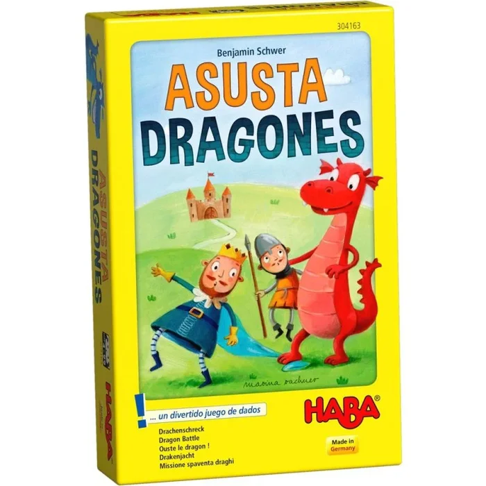 Haba- Juego de mesa, Asustadragones, Multicolor (Habermass H304163) , color/modelo surtido