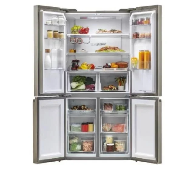 Haier Cube 90 Serie 5 HTF-520WP7 nevera puerta lado a lado Independiente 525 L F Plata