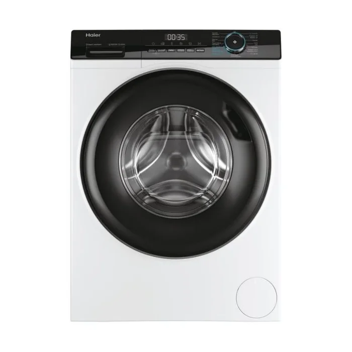 Haier I-Pro Series 3 HW90-B14939-IB Lavadora Carga Frontal 9kg, Función Vapor, Motor Direct Motion, Tratamiento Antibacterias, 1400 RPM, Fin Diferido, Detector Automático de kg, Blanco