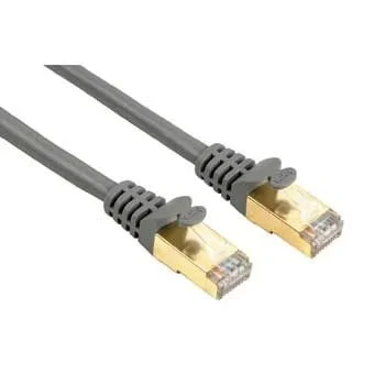 Hama CAT5e Patch Cable, 1,5 m, Grey cable de red Gris