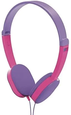 Hama Kids Auriculares Alámbrico Diadema Música Rosa, Púrpura