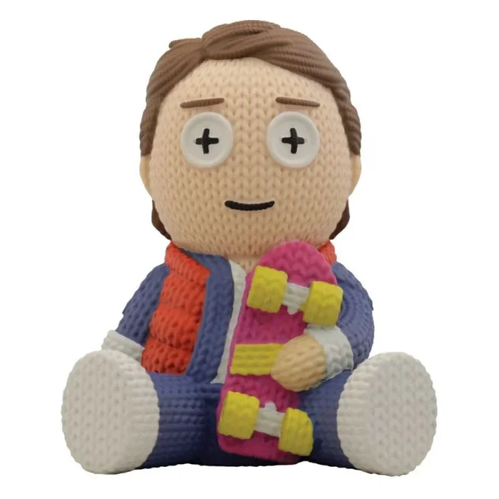 Handmade by Robots Marty McFly – Figura de vinilo de tamaño completo con monopatín