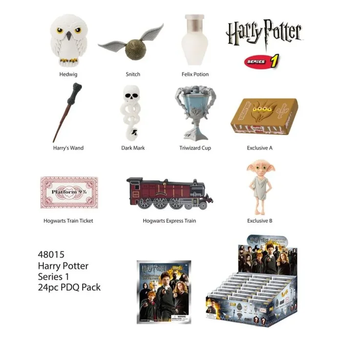 Harry Potter série 1 présentoir Porte-clés Sac à Dos (24)