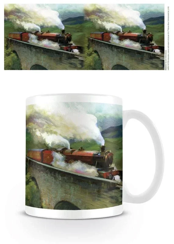 Harry potter taza hogwarts express landscape