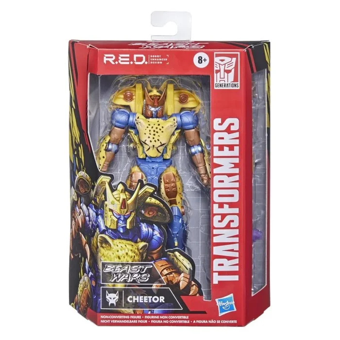 Hasbro, Cheetor Figura 15cm Transformers Beast Wars R.E.D. F07395X0