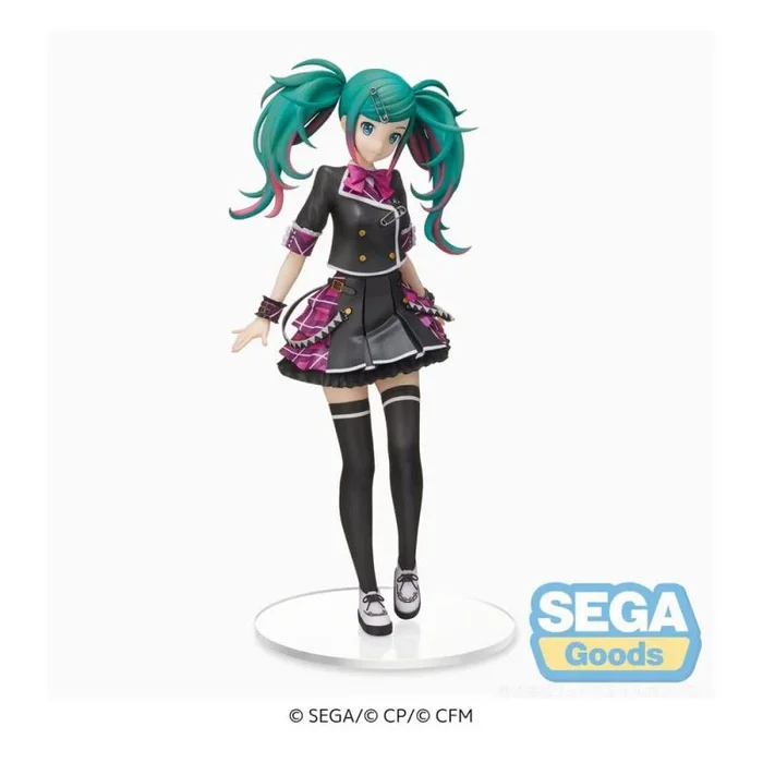 Hatsune miku series estatua pvc spm classroom sekai miku. 21 cm