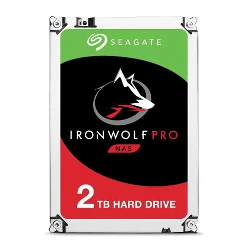 Hdd seagate nas 3.5″ 2tb 7200rpm 128mb ironwolf pro