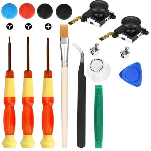 Herramienta de Reparación 17 en 1 Joy-Con 3D Joystick de Gamepads Nintendo Switch