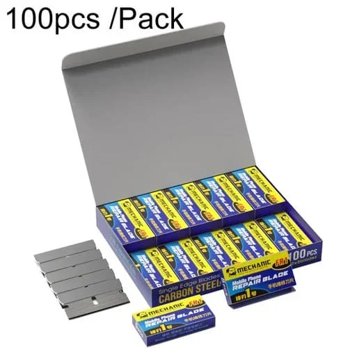 Herramientas de Reparación Acer 100 Unids Hoja Acero al Carbono Pantalla (Ultrafina)
