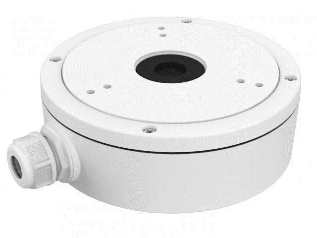 Hikvision Digital Technology DS-1280ZJ-DM18 Carcasa y soporte – Accesorio para cámara de seguridad (Carcasa y soporte, Universal, Gris, Color blanco, Aluminio, 150 g)