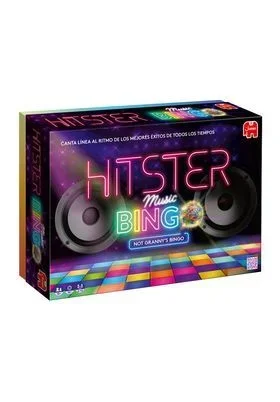 Hitster Bingo Music – Juegos de Mesa Divertido, Juego de Fiesta para Adultos, de 2 a 10 Jugadores, Juego de Mesa Ideal para diversión en Grupo