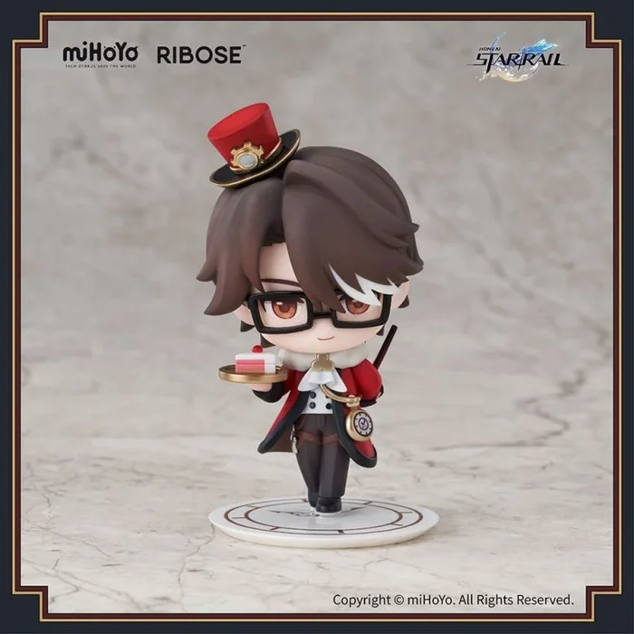 Honkai: star rail welcome to train tea party figura chibi welt 8 cm
