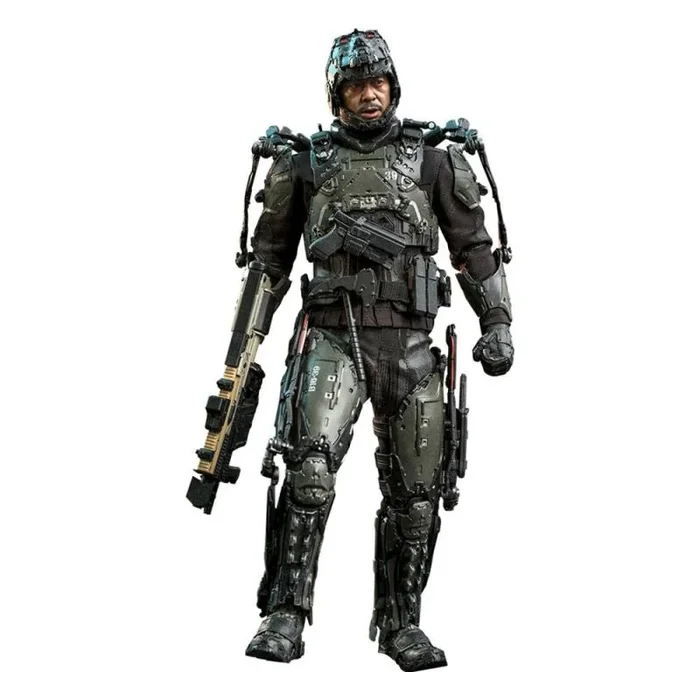 Hot Toys Warriors of Future – Figura Decorativa (30 cm, película Masterpiece 1/6 Johnson)