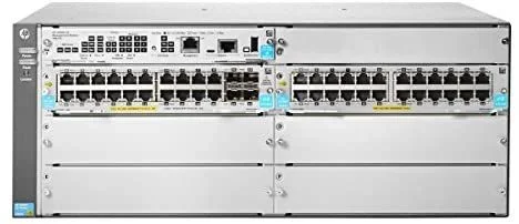HPE 5406R 44GT PoE+ & 4-port SFP+ (No PSU) v3 zl2 Gestionado L3 Gigabit Ethernet (10/100/1000) Energía sobre Ethernet (PoE) 4U Gris