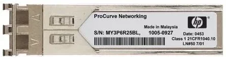 HPE X120 1G SFP LC BX 10-D red modulo transceptor 1000 Mbit/s