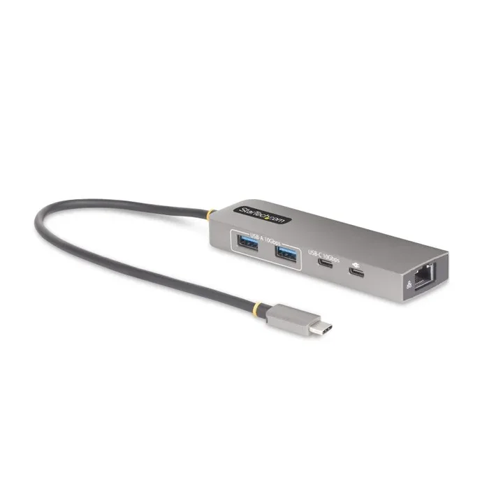 Hub USB-C de 3 Puertos – Red Ethernet de 2,5Gbps – PD 100W – USB 3.2 10Gbps – Ladrón 2x USB-A – 1x USB Tipo C
