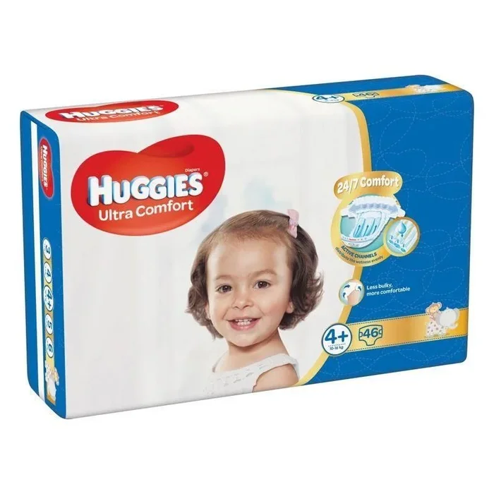 Huggies jumbo 4+ ultra comfort 46 pc(s)