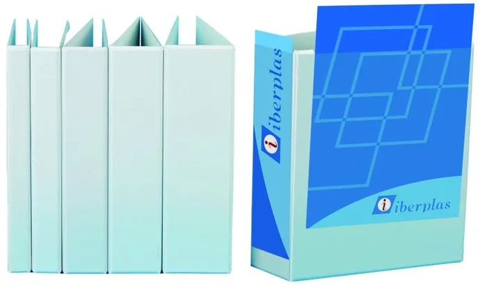 Iberplas Carpeta canguro formato a4 4 anillas mixtas 65mm 8465m411