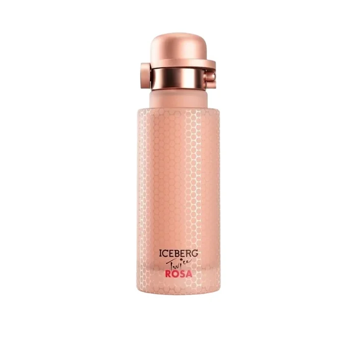 Iceberg Twice Rosa Eau de Toilette 125 ml, fragancia floral y almizclada para mujeres, notas de grosella negra, pomelo rosa y jazmín, fresca y atractiva