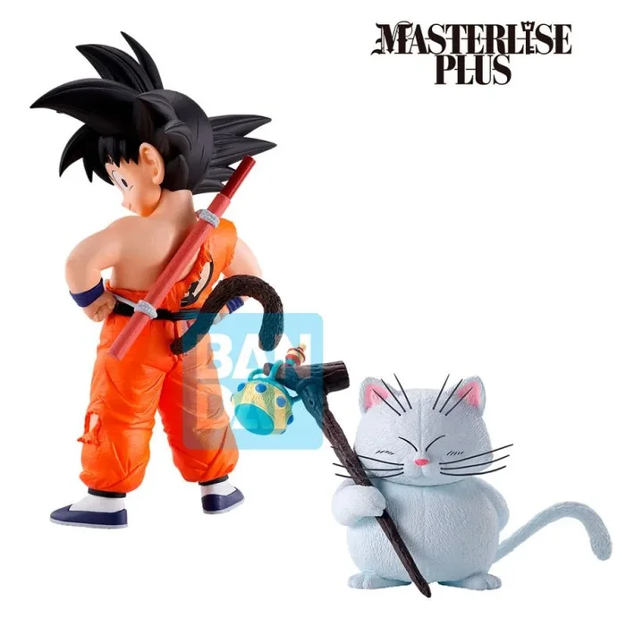 Ichibansho Figura Goku & Korin Dragon Ball (The Lookout Above The Clouds) 15 & 9 cm – Multicolor IS66937 – Figura Coleccionable – Ideal para los fanaticos del Anime (Banpresto)