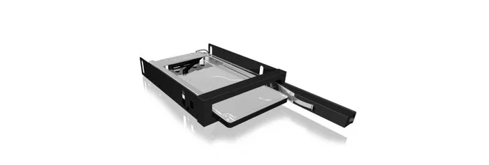 ICY BOX IB-2216StS 8,89 cm (3.5″) Bandeja para disco duro Negro