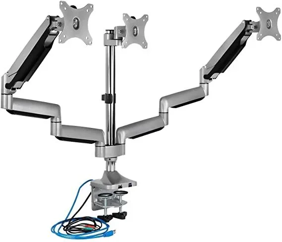 ICY BOX IB-MS505-TI 81,3 cm (32″) Abrazadera Negro, Plata – Soporte para televisor (Abrazadera, 21 kg, 81,3 cm (32″), 75 x 75 mm, 100 x 100 mm, Negro, Plata)