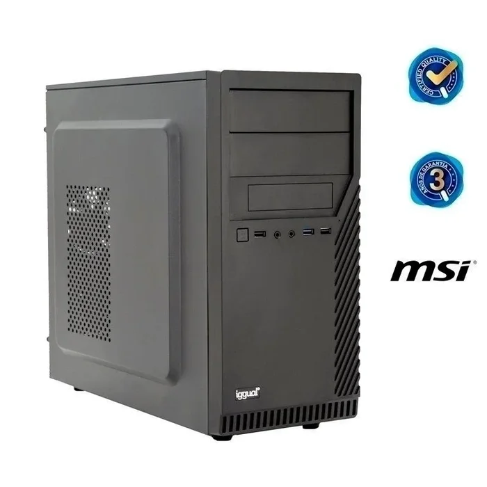 iggual PSIPCH514 PC Intel® Core™ i7 i7-11700 16 GB DDR4-SDRAM 480 GB SSD Midi Tower Negro