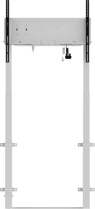 iiyama MD-WLIFT2031-W1 – Sistema pilónico eléctrico Fijo con una Sola Columna para Pantallas de 55 a 98″, máx. 120 kg, máx. VESA 800 x 600