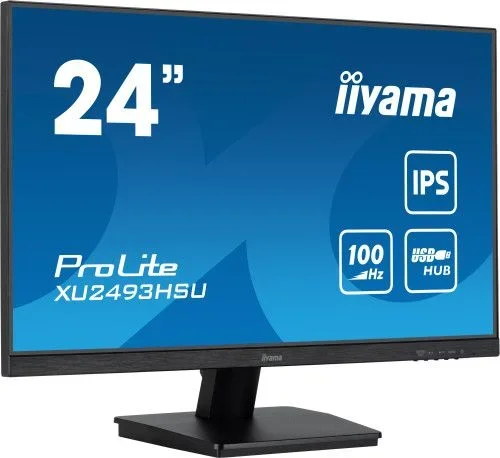 Iiyama prolite xu2493hsu-b7 pantalla para pc 60,5 cm (23.8″) 1920 x 1080 pixeles full hd led negro