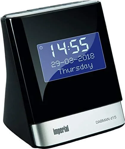 Imperial DABMAN d15 Reloj Digital Negro