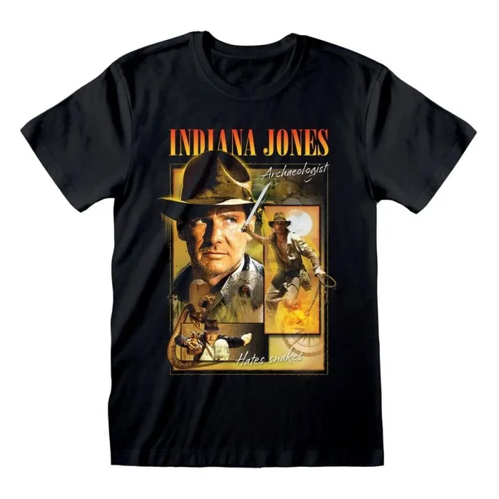 Indiana jones camiseta homage talla s
